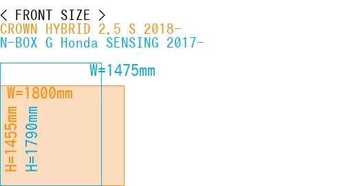 #CROWN HYBRID 2.5 S 2018- + N-BOX G Honda SENSING 2017-